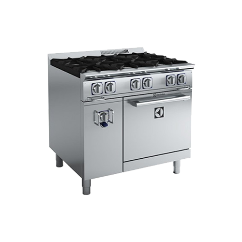 Electrolux Compact Line Freestanding 6 Burner Gas Range On Static Oven