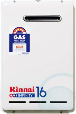 Rinnai Natural Gas Continuous Flow Hot Water System