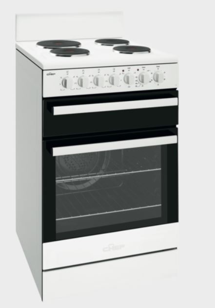 Chef 54cm Electric Upright Cooker